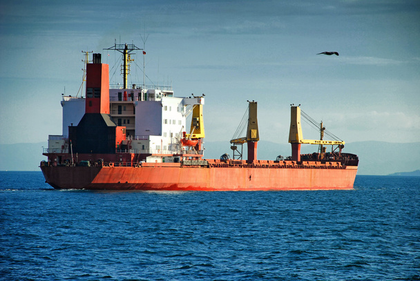 грузовое судно - Фото, изображение