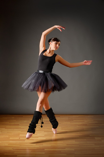 Young dancing ballerina - Fotografie, Obrázek