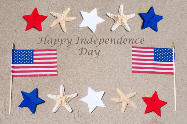Щасливий день незалежності США фону - Фото, зображення