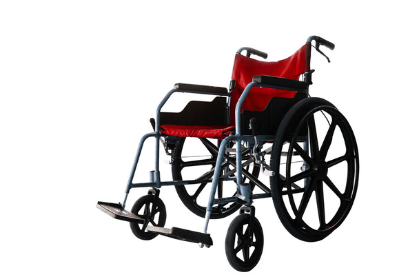 Rollstuhlservice isoliert Hintergrund - Foto, Bild