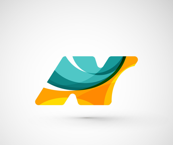 logotipo de la empresa N letra
 - Vector, imagen
