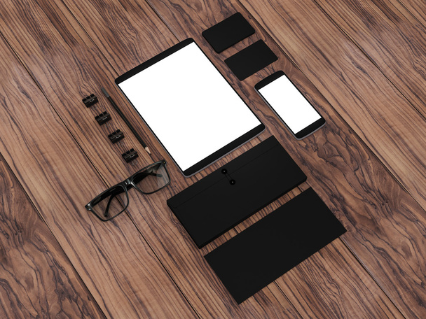 Business template. - Foto, afbeelding