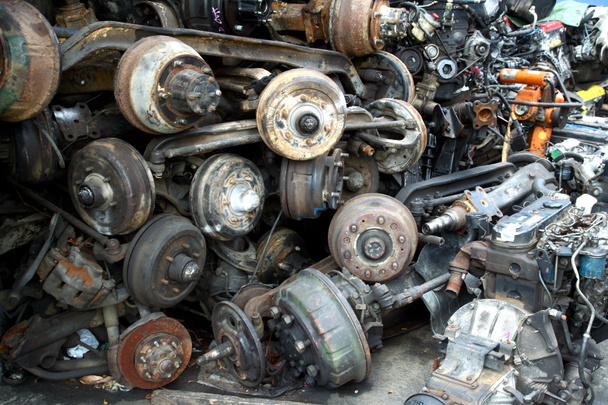 Silniki samochodowe używane i nadwyżki i innych części samochodowych - Zdjęcie, obraz