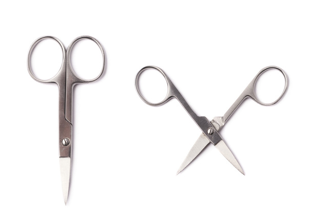 Metal nail scissors - Valokuva, kuva