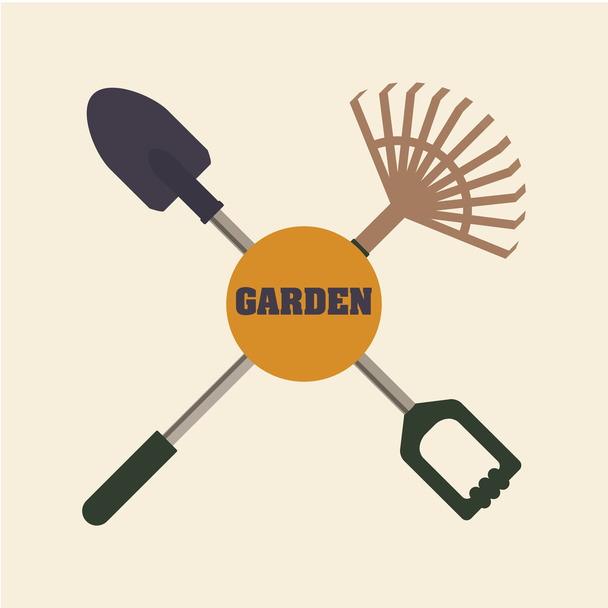 Садівництво дизайн
  - Вектор, зображення