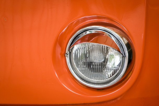 Vintage autó headdlight - Fotó, kép