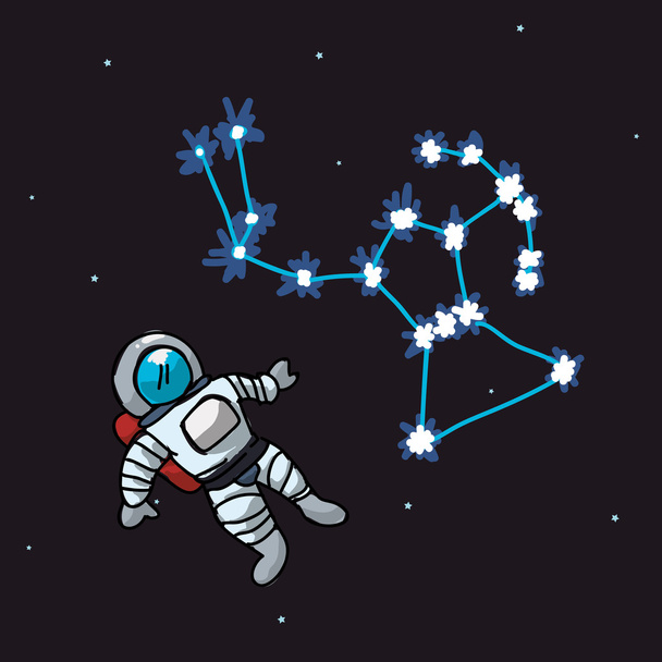 diseño del astronauta
  - Vector, Imagen
