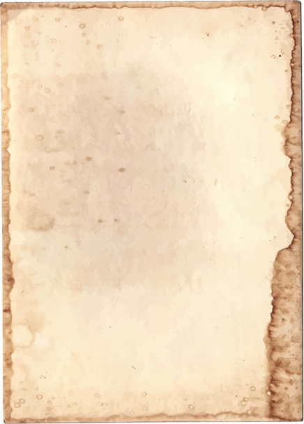 Старая бумага
 - Вектор,изображение