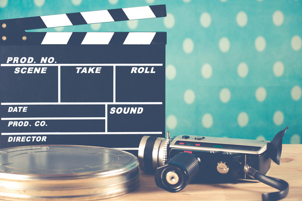 Clapperboard with your camera - Photo, Image