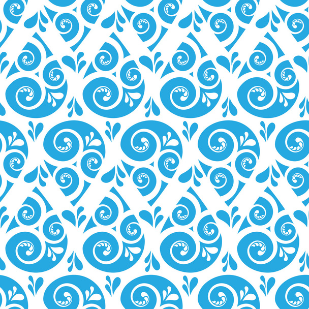 Swirl seamless pattern - Διάνυσμα, εικόνα