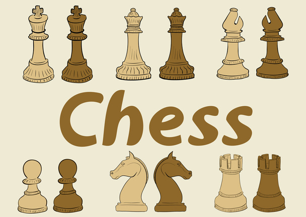 Clipart de ajedrez
 - Vector, Imagen
