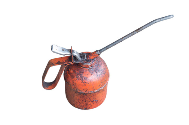 oilcan with spout profile - Photo, Image