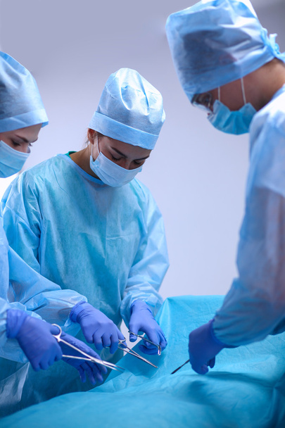 Team surgeon at work in operating room. - Fotó, kép