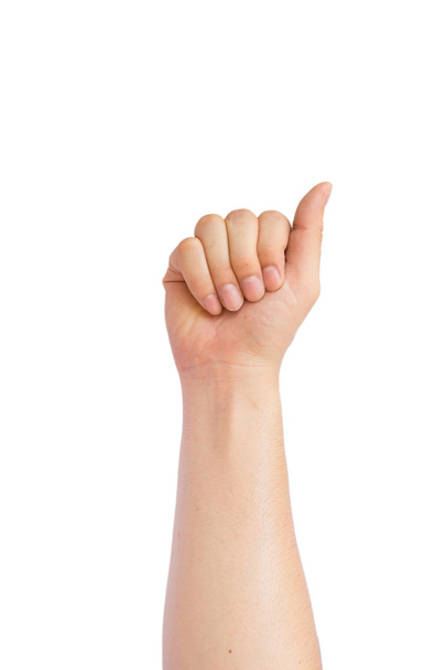 ручной язык жестов - Фото, изображение