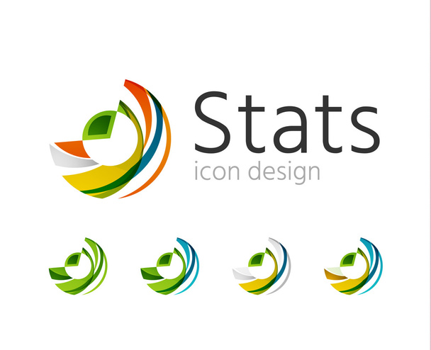 Logo astratto dell'azienda geometrica
 - Foto, immagini