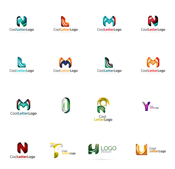 Conjunto de ideas de logotipo de la empresa universal
, - Foto, Imagen