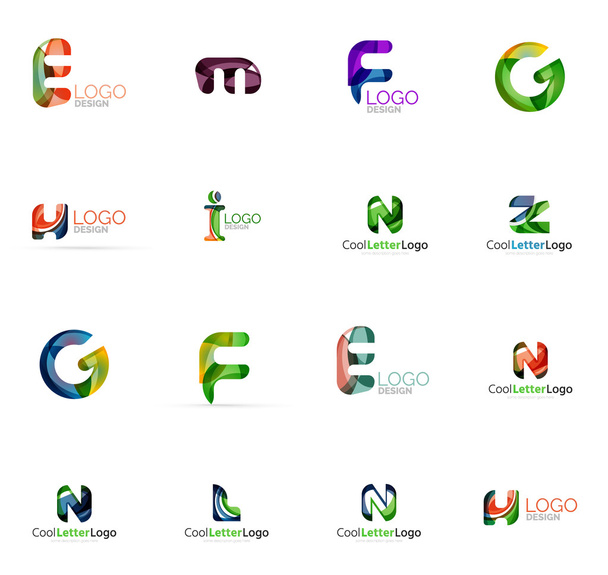 Evrensel şirket logosu fikirler kümesi, - Fotoğraf, Görsel