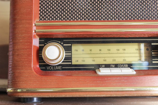 Old school radio - Fotoğraf, Görsel