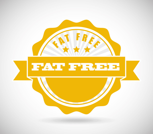 fat free  - Vector, Image