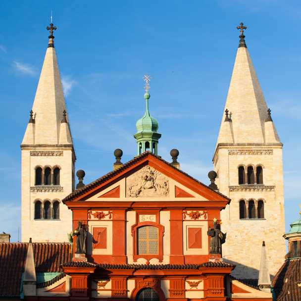 St.George's Basilica in Prague  - Fotoğraf, Görsel
