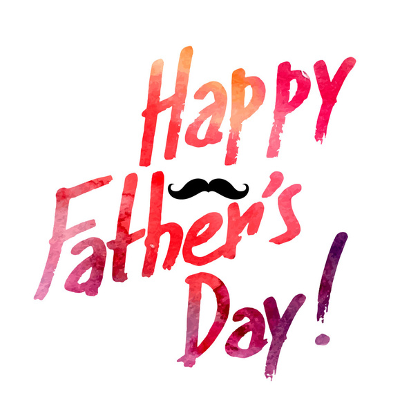 Happy Father  - Vector, Image