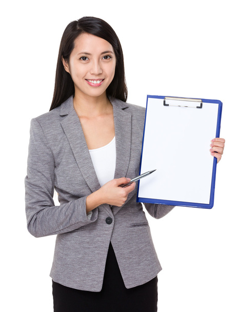 Asian young businesswoman in business suit - Foto, Imagem