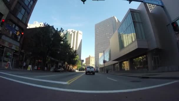 Condução no centro de Pittsburgh
 - Filmagem, Vídeo