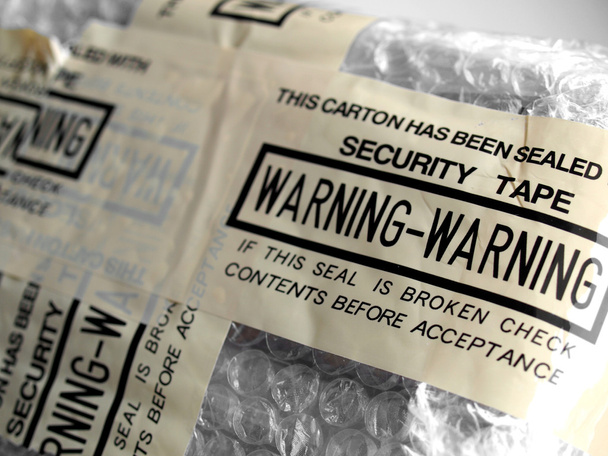 Warning - security tape - Photo, Image