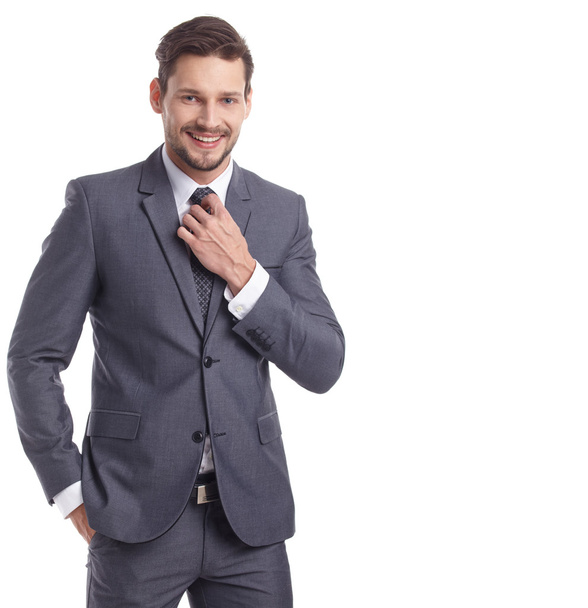 handsome businessman in suit - Foto, Imagen