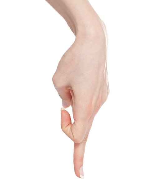 Woman hand person gesture - Zdjęcie, obraz