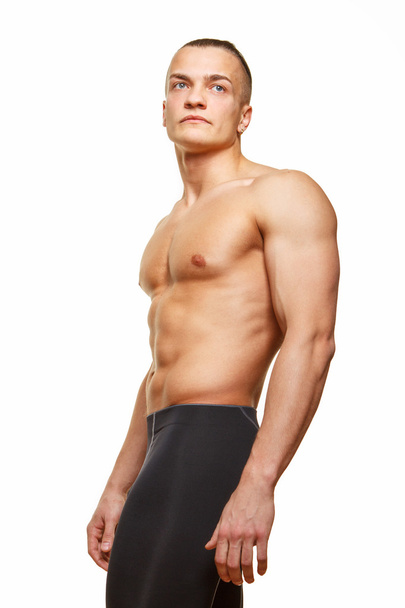 Fitness guy shirtless posing - Zdjęcie, obraz