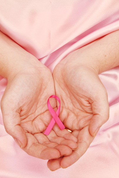 Brustkrebs-Aufklärungsband - Foto, Bild