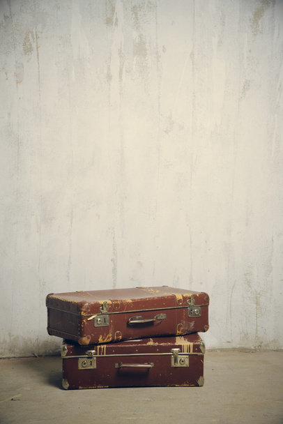 two old suitcases - Photo, image