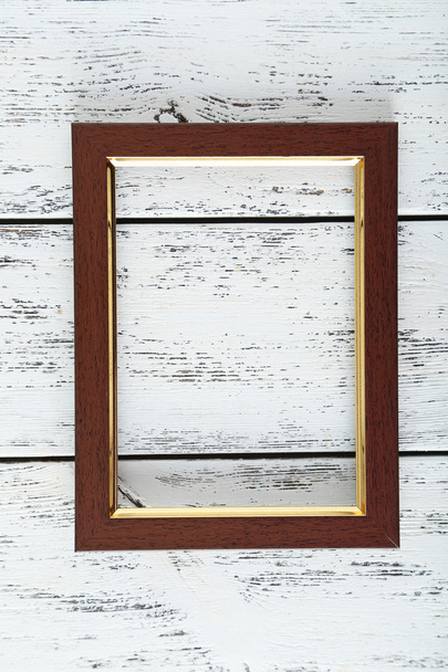 Wooden brown frame - Fotó, kép