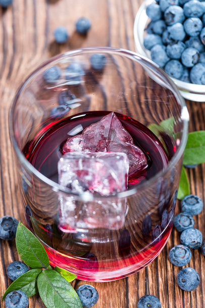 Blueberry Liqueur Shot - Foto, afbeelding