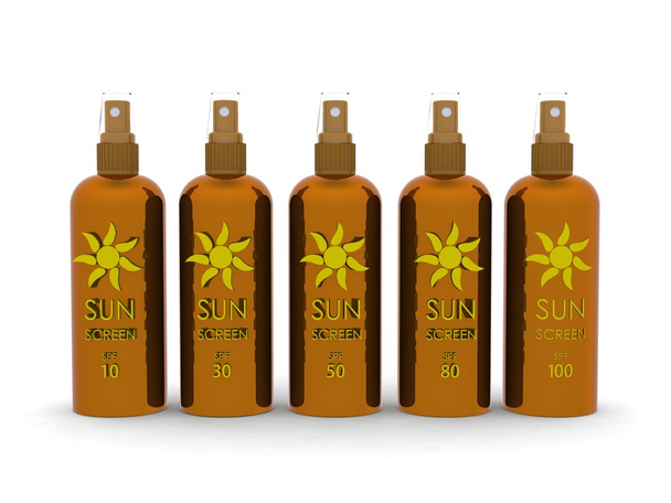 spray crème solaire
 - Photo, image