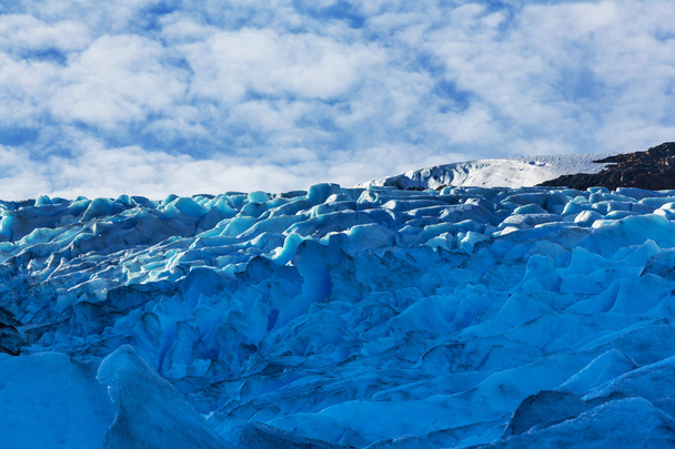 Svartisen Glacier landscape - Фото, изображение
