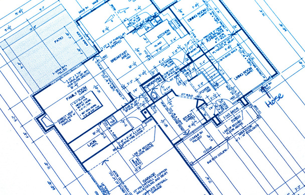 House plan blueprints - Photo, Image