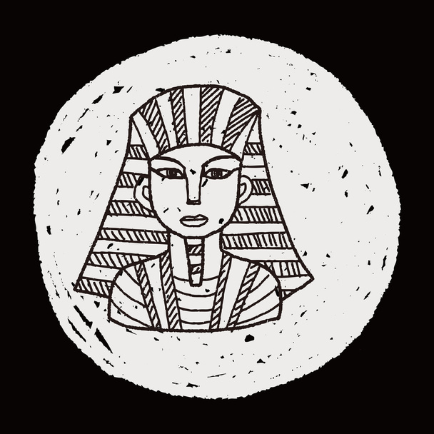 faraón garabato
 - Vector, imagen