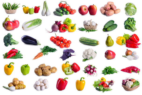 collection of lot vegetables - Фото, изображение