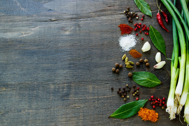 Spices and herbs - Foto, imagen