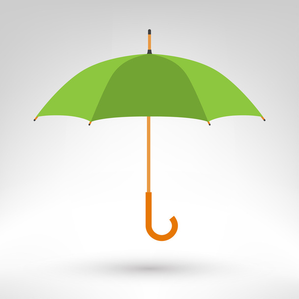 opened umbrella icon - Vector, Image