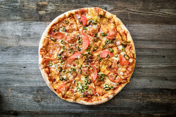 tasty pizza - Фото, зображення