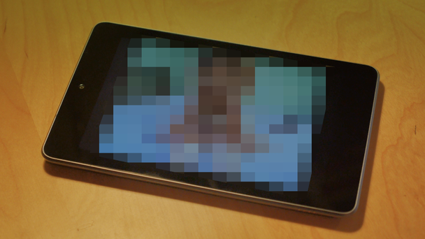 4K viendo porno en una tableta PC
 - Metraje, vídeo