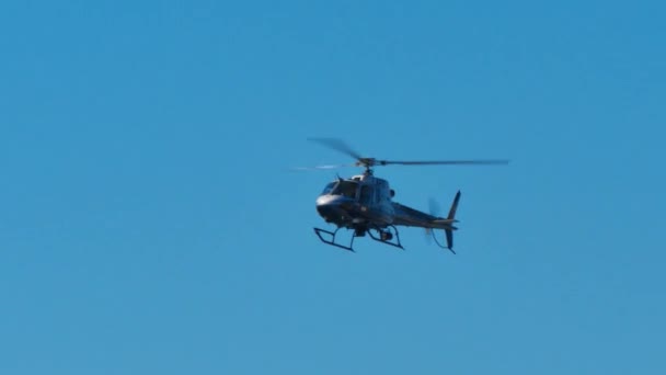 LAPD Helicopter Beach Patrol - Footage, Video