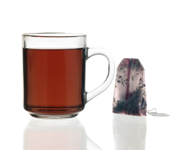 Чашка и чайный пакетик
 - Фото, изображение
