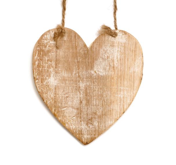 Wooden heart - Zdjęcie, obraz