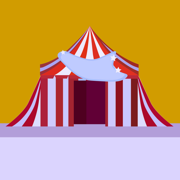 Cirkusový stan - Vektor, obrázek