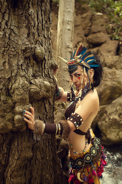Portrét šaman  - Fotografie, Obrázek