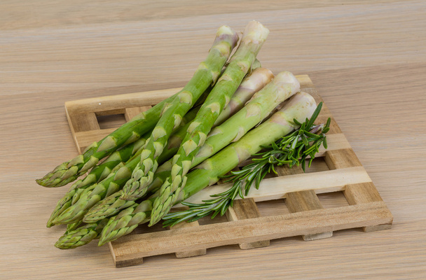 Raw asparagus - Photo, Image